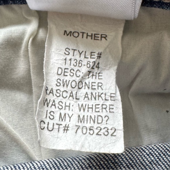 MOTHER The Swooner Jeans Size 32 - Picture 10 of 13